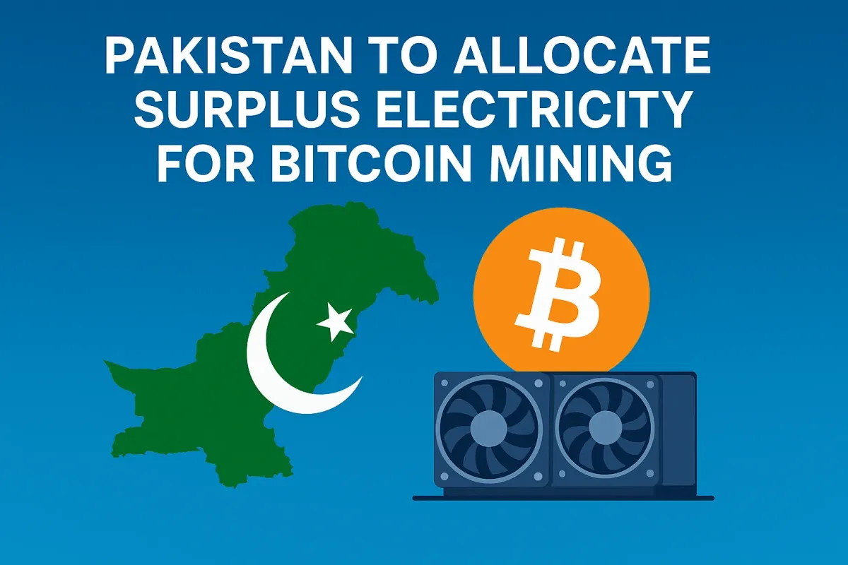 Illustration for article: Pakistan to Allocate Surplus Electricity for Bitcoin Mining