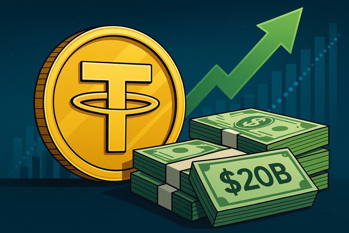 Tether Targets $500B Valuation with a $20B Raise: What’s Behind the Move?
