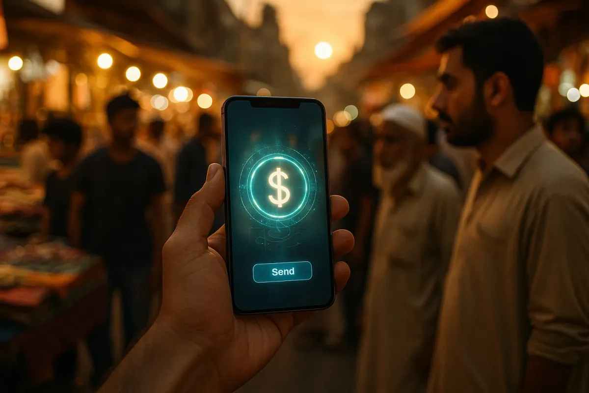 Illustration for article: Stablecoins for the People: How ZAR Aims to Bridge Pakistan’s Unbanked Economy