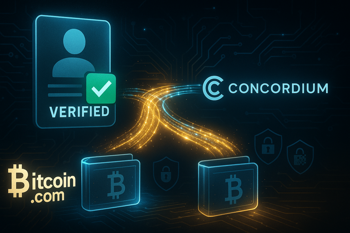 Bitcoin.com has partnered with Concordium to introduce age-verified crypto payments