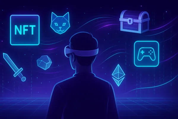 Illustration for article: On-Chain Gaming and Metaverse Quietly Making a Comeback in 2025