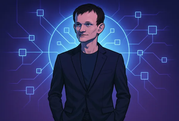 Illustration accompanying Vitalik Buterin's call for Ethereum to return to decentralisation