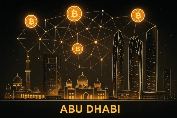 Illustration for article: Tokenization Goes Live in Abu Dhabi: Why the UAE Is Setting the Global Pace