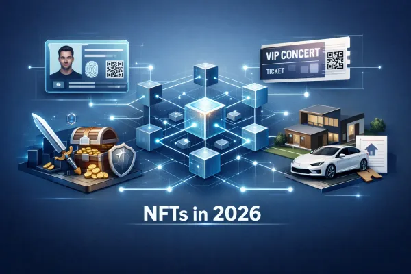 Illustration for article: NFTs in 2026: What’s the Real Future After the Hype